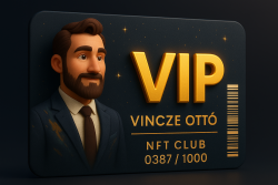 Vincze Ottó VIP NFT Klubkártya