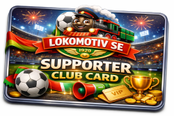Lokomotiv SE Támogatói kártya